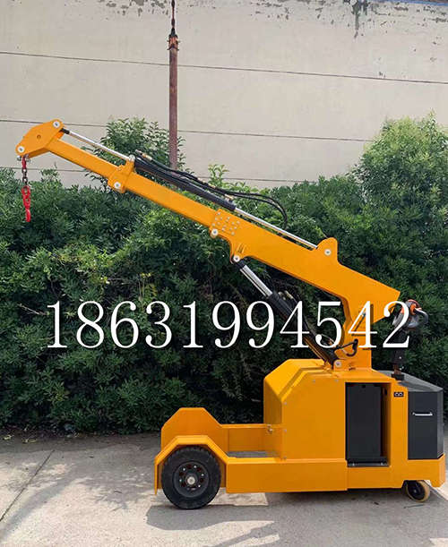 下花园区随车吊机装卸货物车载那里有简易电动行走吊机随车吊机油压随车吊220伏家用吊机